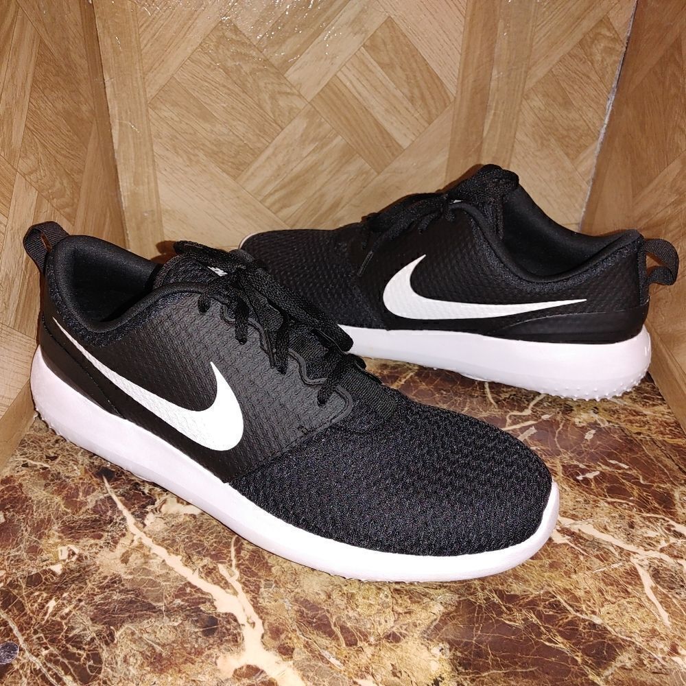 Brand New Nike Mens 2021 Roshe G Golf Fashion Shoes Black Size 13 757